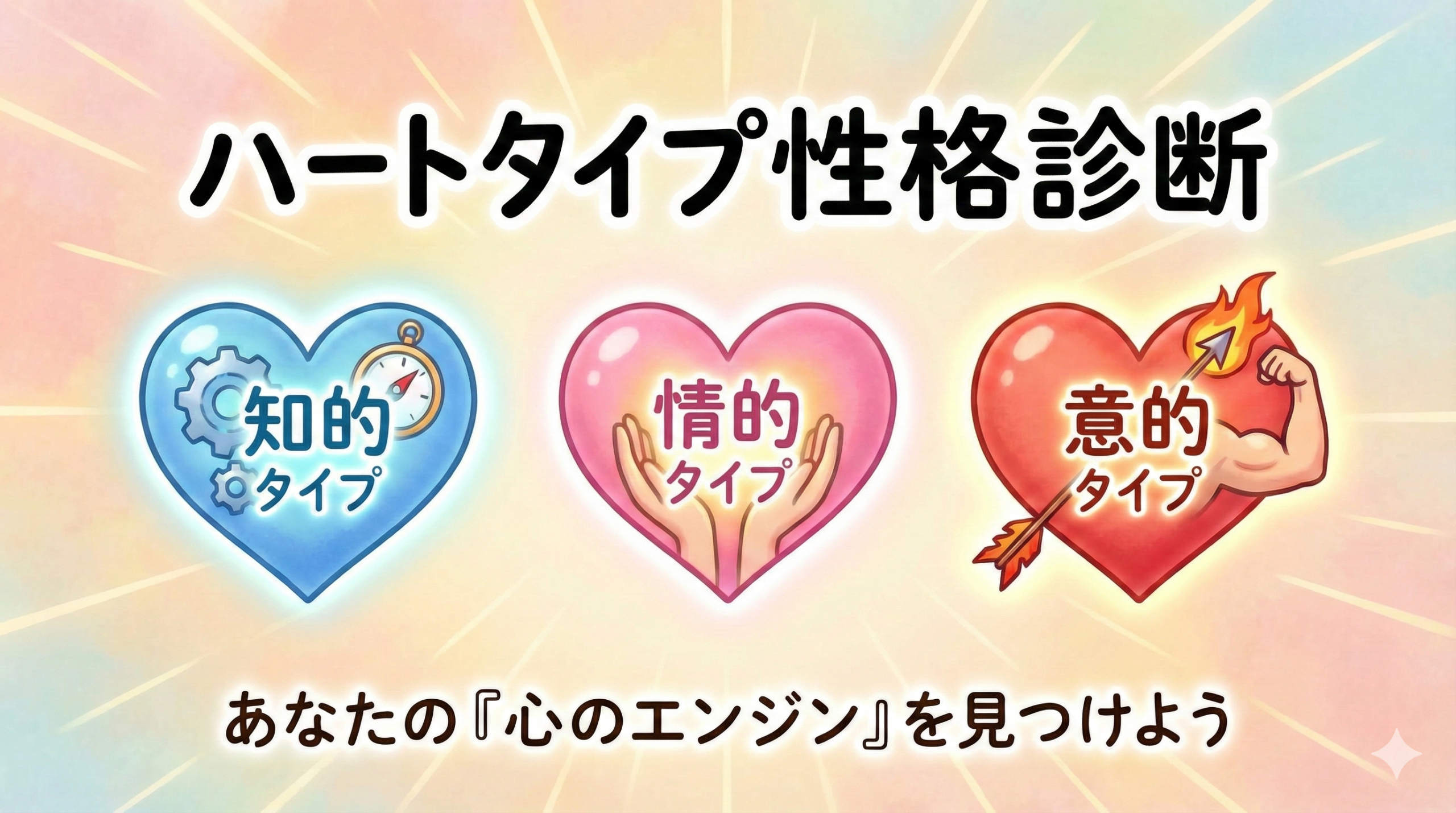 あなたの潜在意識のタイプを診断するツール